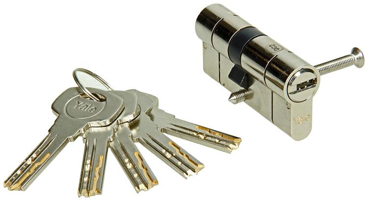 Yale 1060526 - cilindro profilato 2100 mv 65mm (30 35) | 2 pezzi