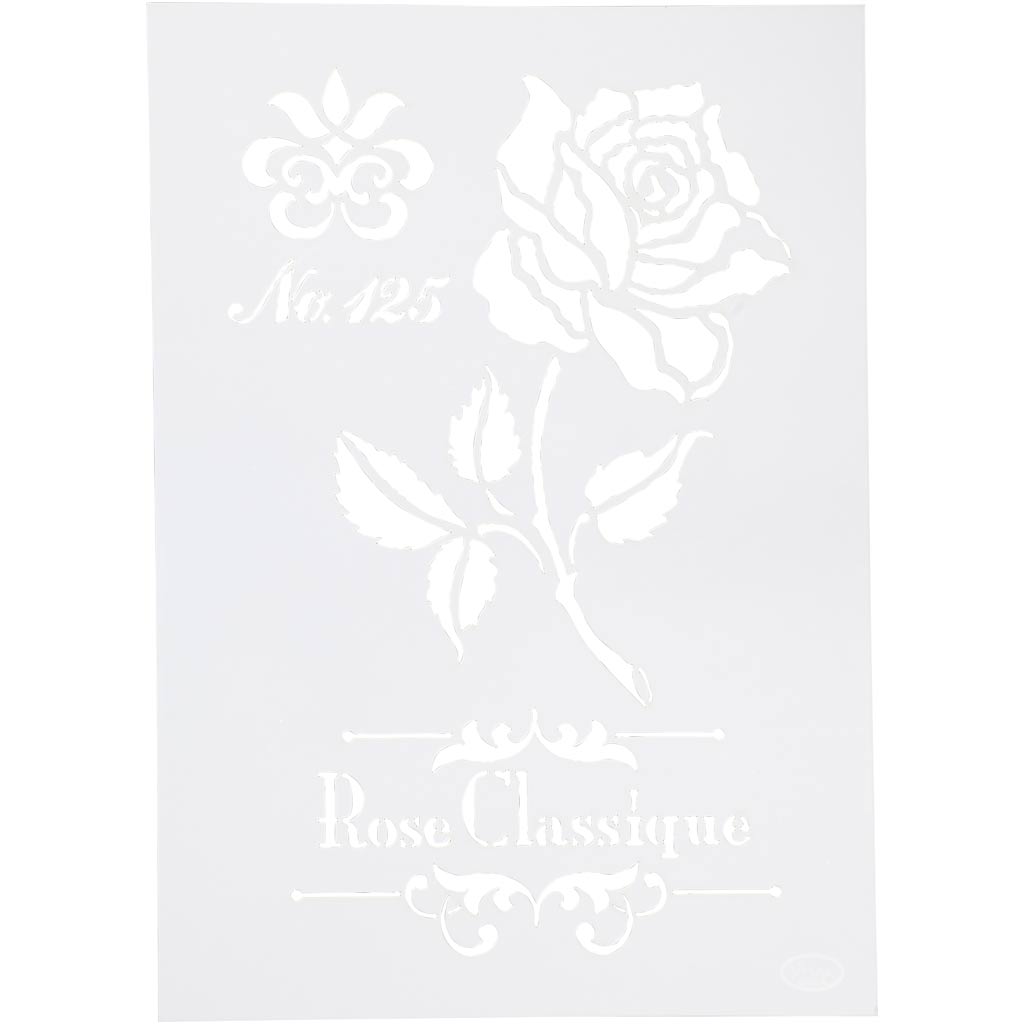 Template flessibili per decorazioni Viva, Roos, A4, VEL 210x297 mm, 1 pezzo