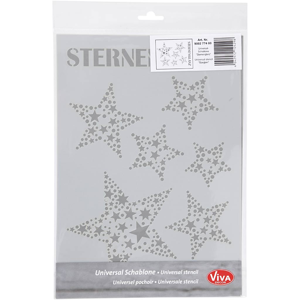 Http: www.cchobby.nl flexibel-sjabloon-sterren-a4-vel-210x297-mm-1-stuk