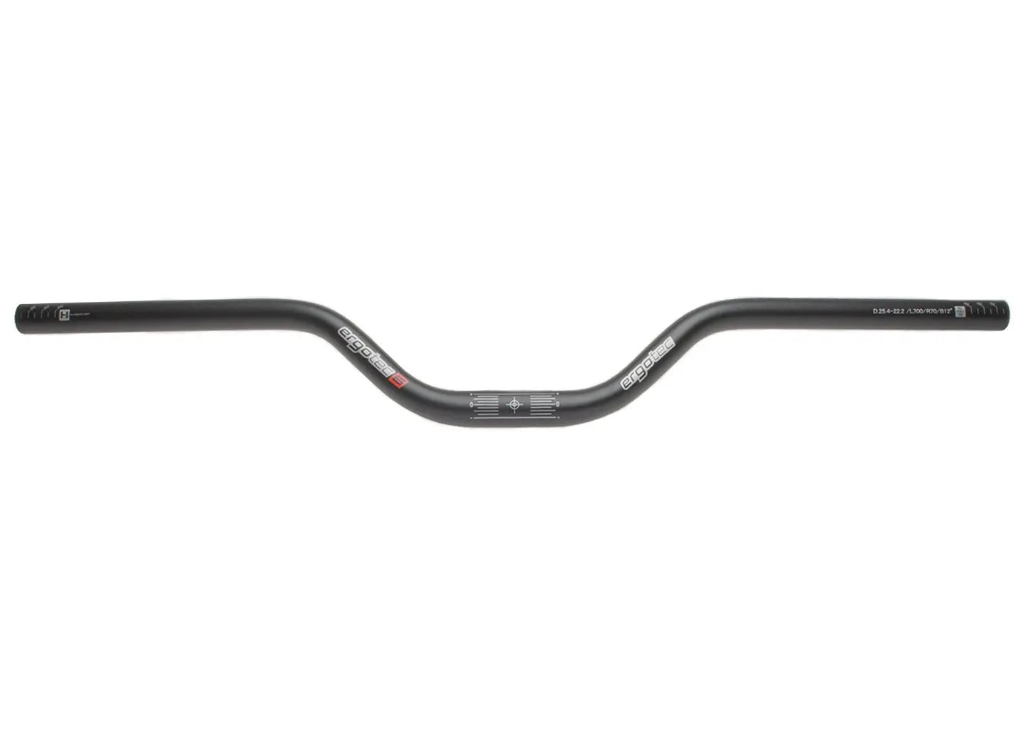Ergotec Directing Riser Bar 70 25.4 700 mm Negro