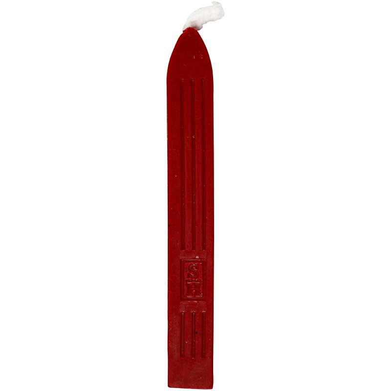 Creativ Company Seal era, L: 10 cm, rojo, 3 piezas 1 caja