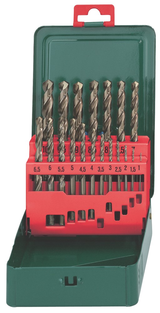 Accessori Metabo cassetta trapano hss-co (19 pezzi) - 627157000