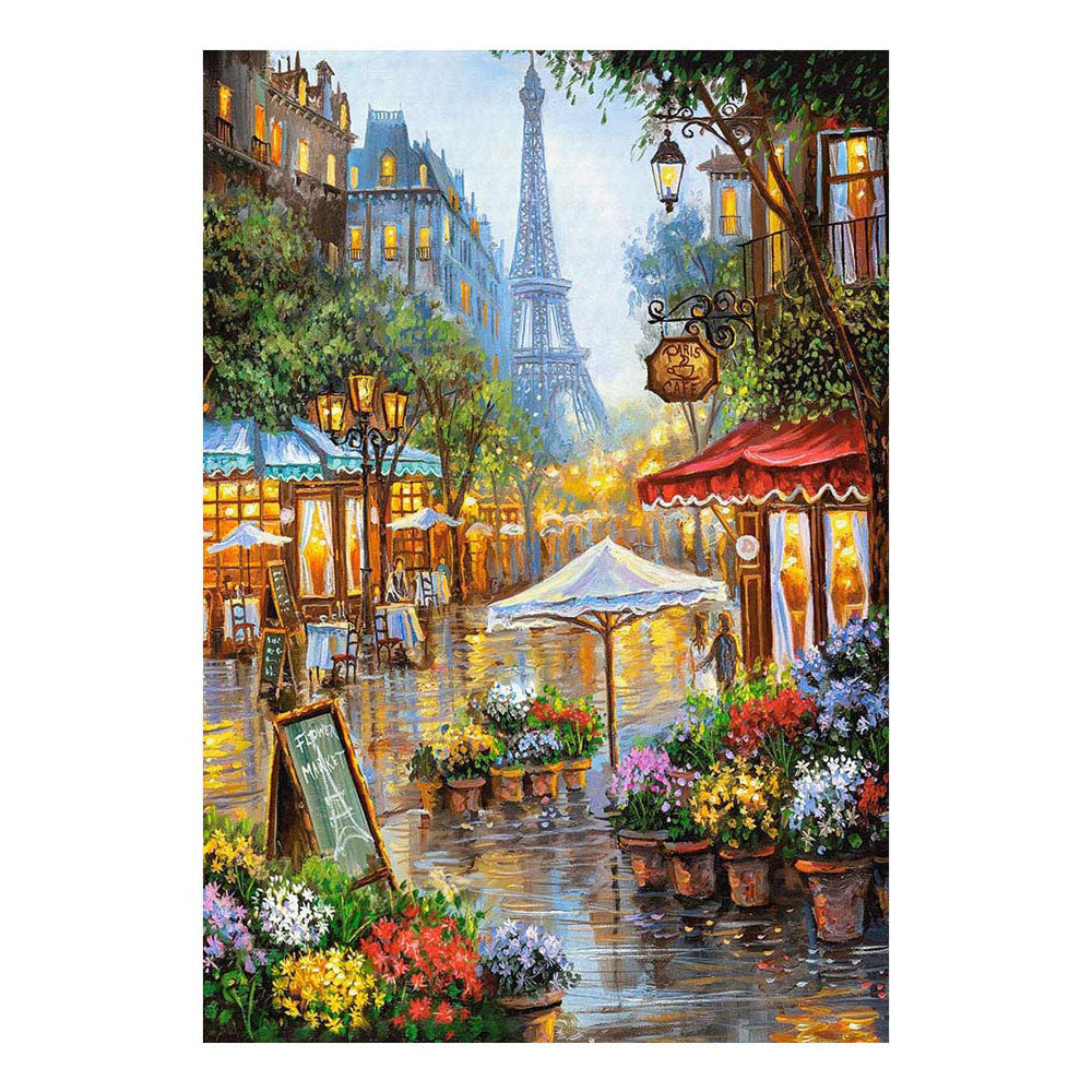 SelectA Castorland gioca a puzzle Spring Flowers Paris, 1000st.