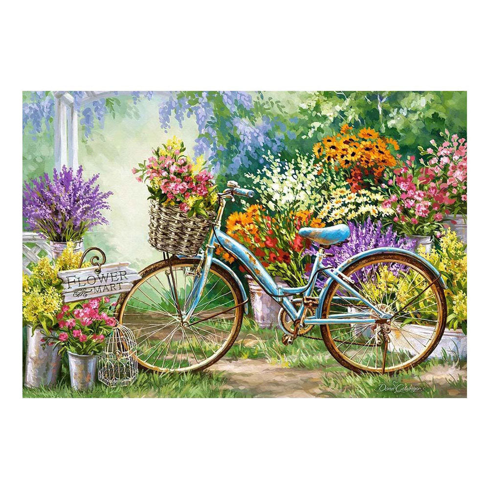 SelectA Castorland gamba puzzle The Flower Mart, 1000st.
