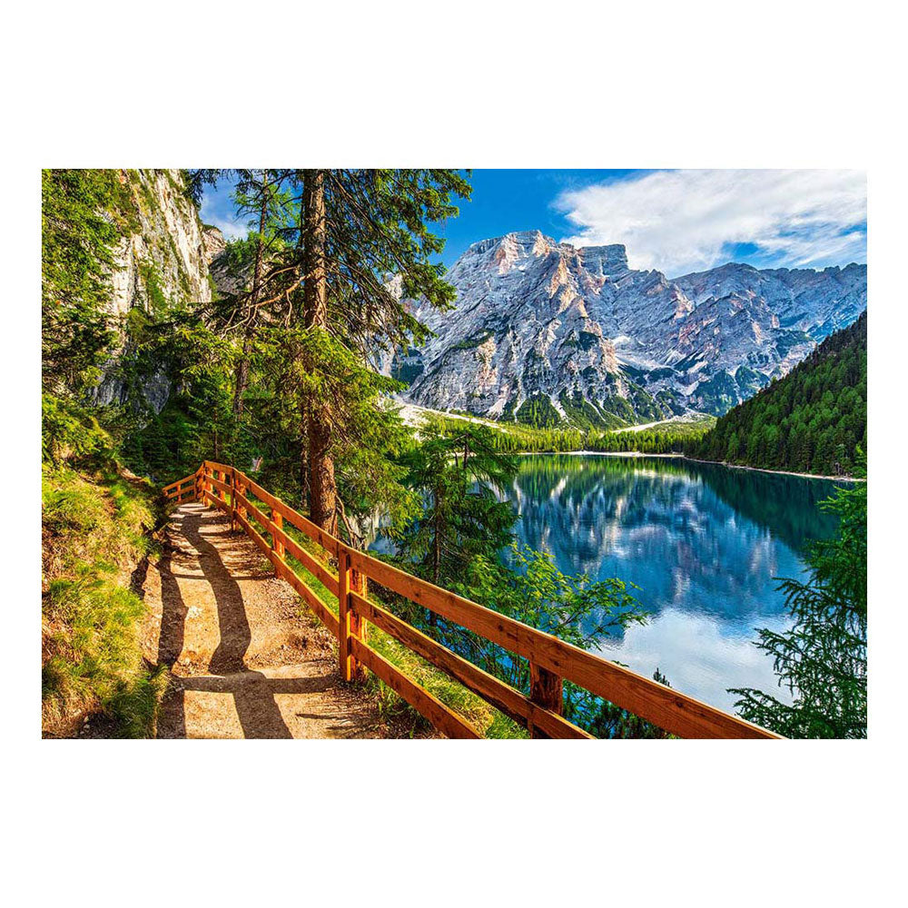 Castorland legpuzzel braies lake italy , 1000st.