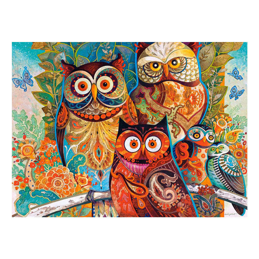 Selecta Castorland Puzzle Gufi, 2000 pz.