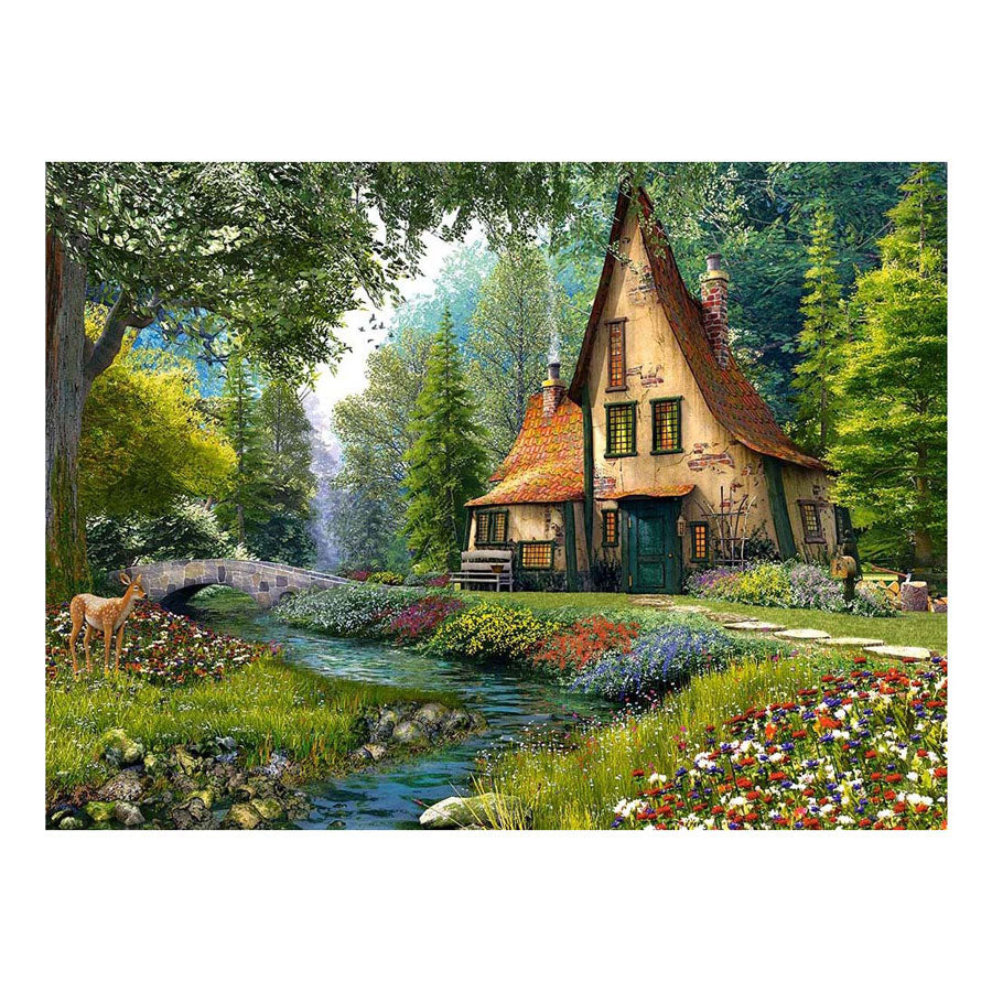 SelectA Castorland Play Puzzle Toadstrool Cottage, 2000st.
