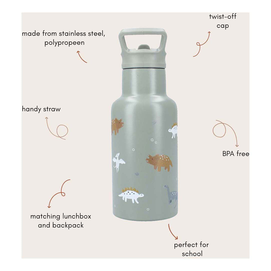 Kidzoom bere bottiglia dolce sorsetto dino, 350 ml