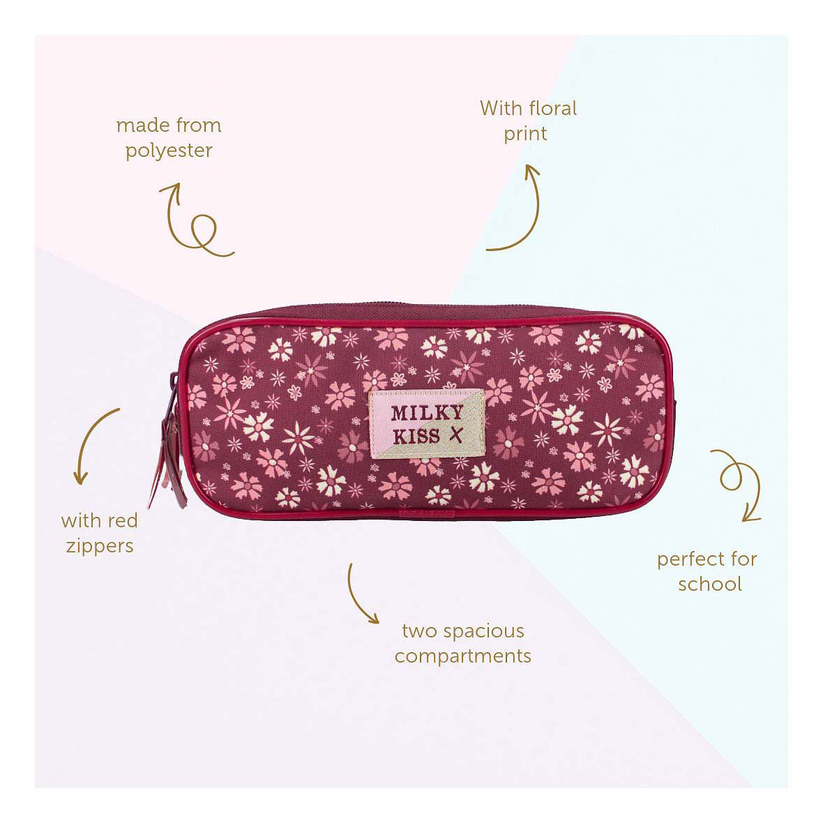Estuche para lápices Milky Kiss Wild Bliss