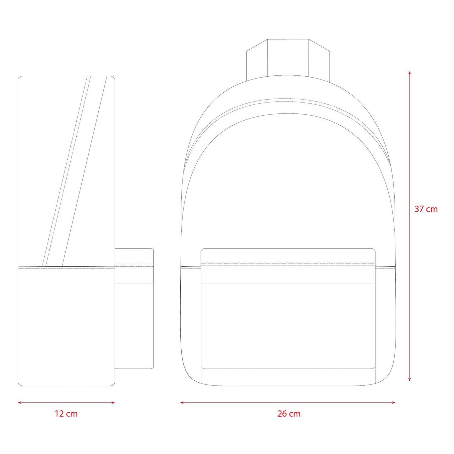VADOBAG Kidzroom Backpack Topolino Buona giornata