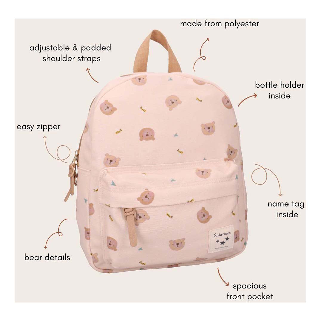 Zaino Kidzroom Little Story - beige