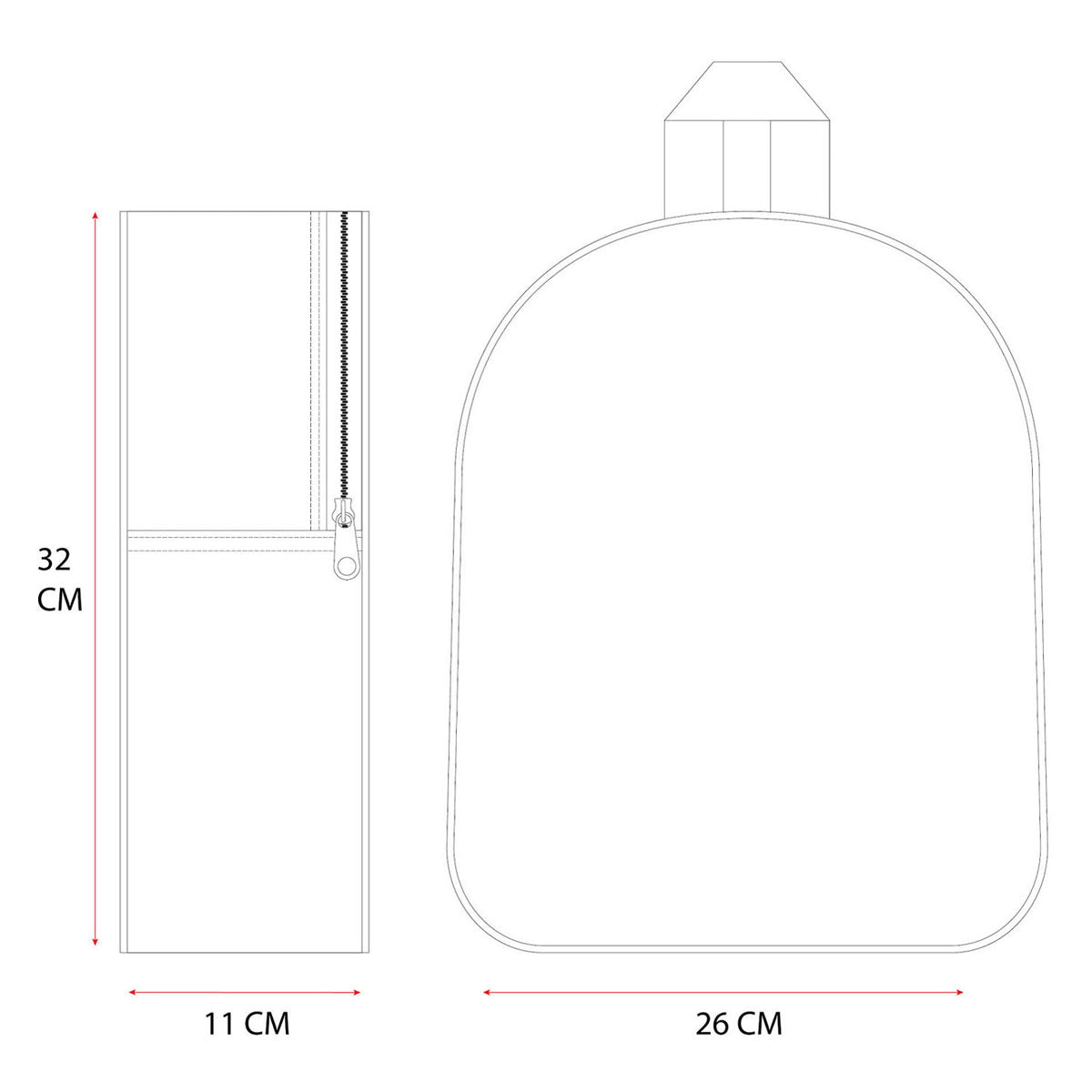 Vadobag stitch simply special 3d rugzak