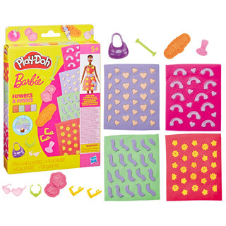 Fiori e fiori di Barbie play-doh