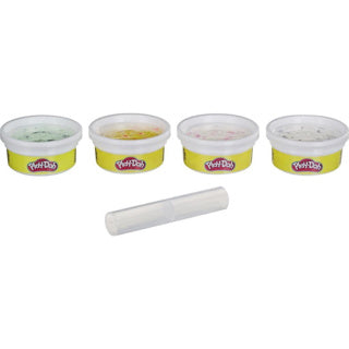 Play-Doh Colours Explosion con 4 barattoli di argilla