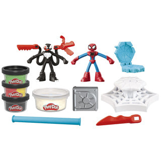 Play-Doh Spiderman Lanzamiento y Batalla de corte