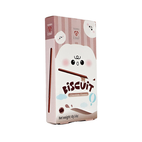 Tokimeki stick biscotto gusto cioccolato (40x40gr)
