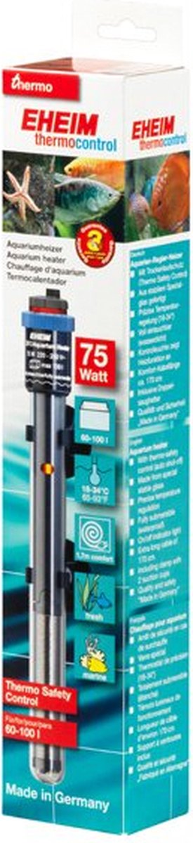 Riscaldatore per acquario Eheim - 75 watt
