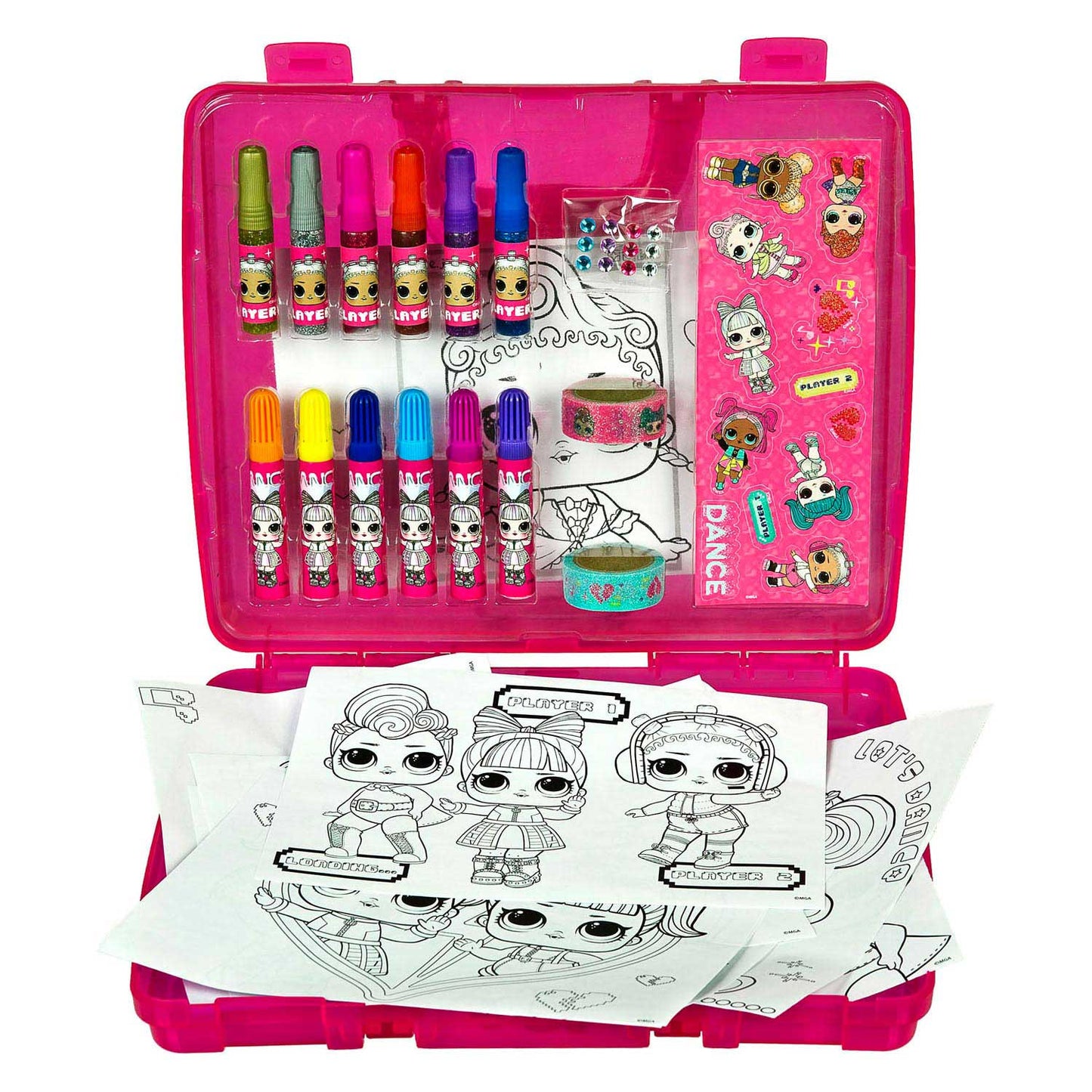 JAJAJA. ¡Sorpresa! Set de tuggle de color brillo de estudio