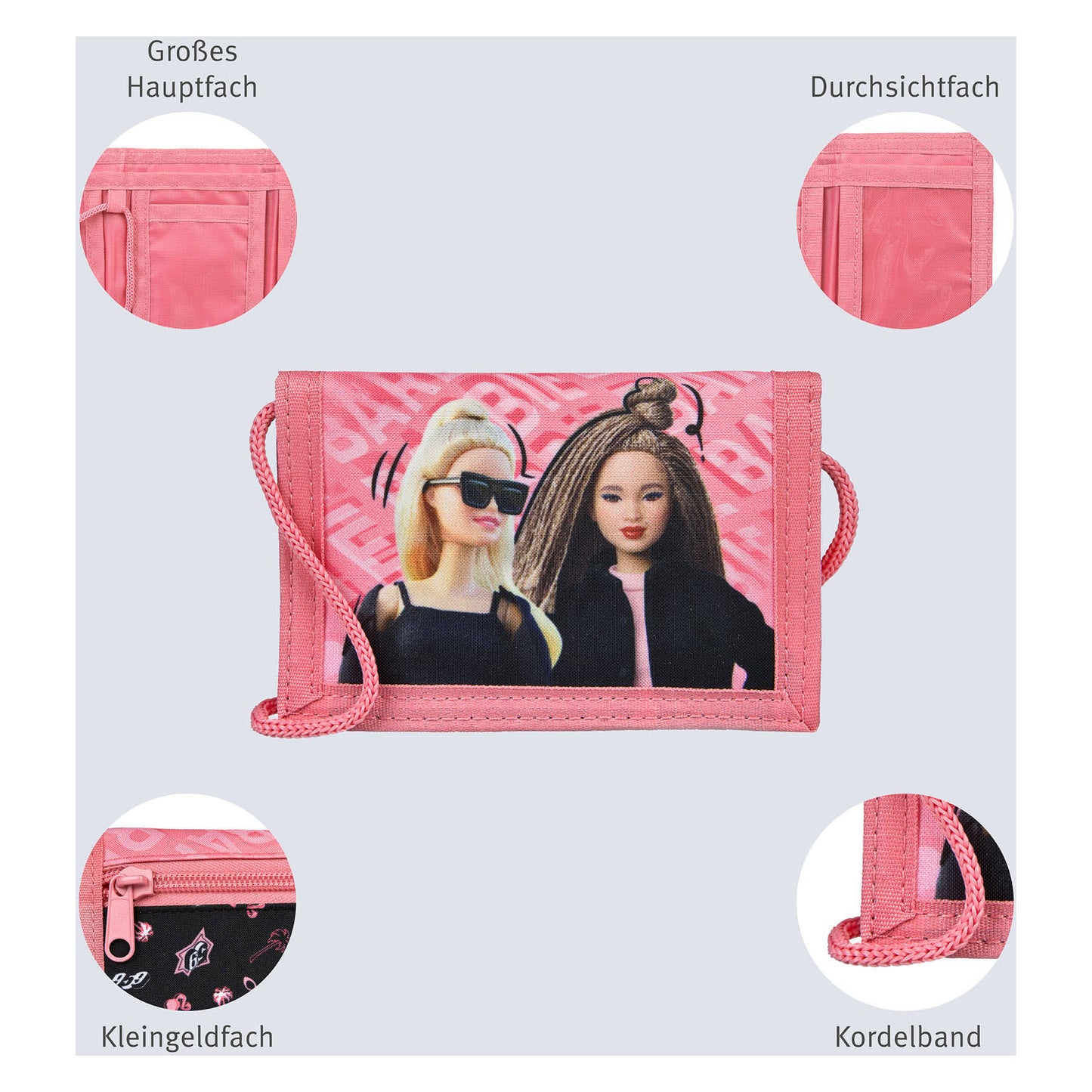 Portafoglio sotto copertura Barbie