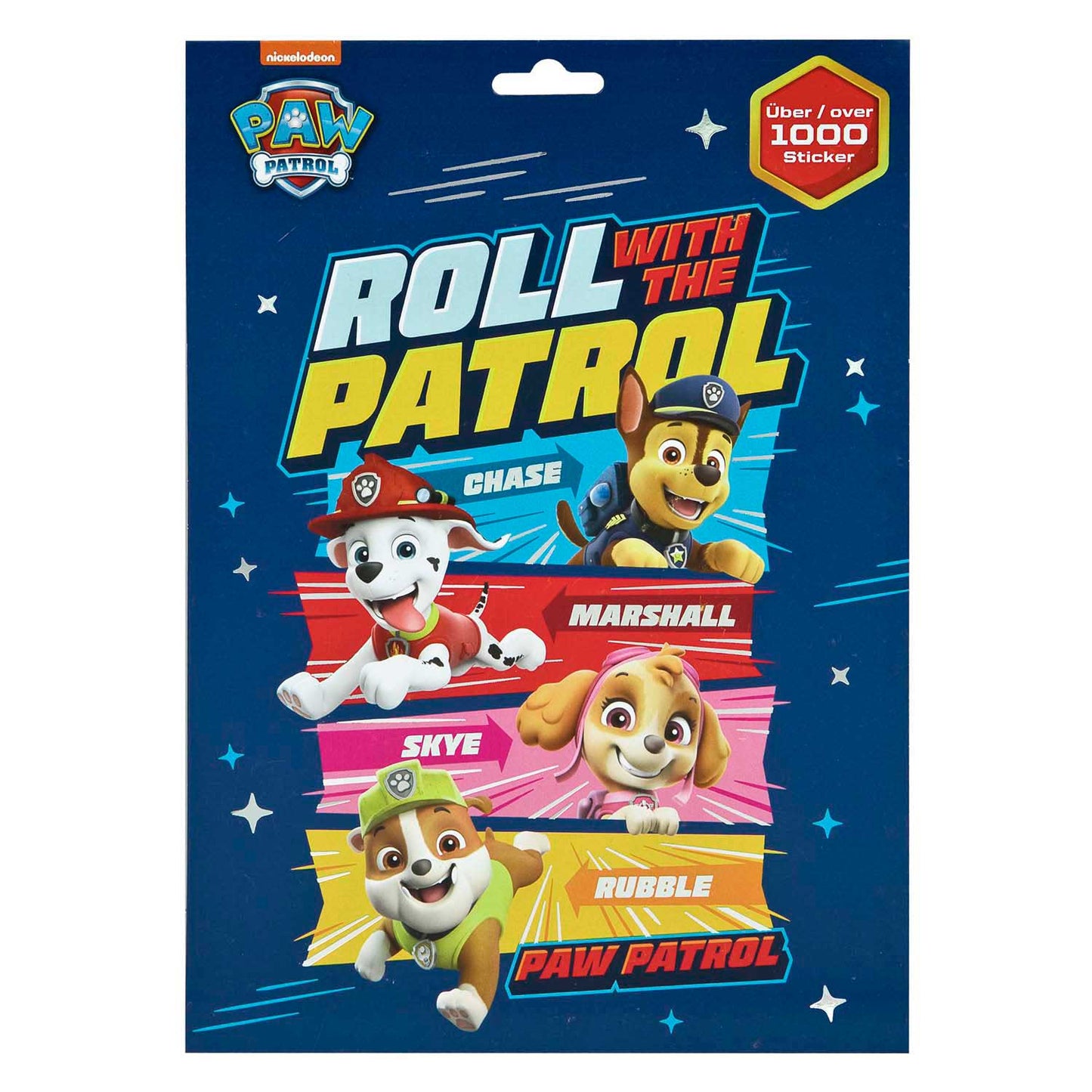 Fogli adesivi sotto copertura Paw Patrol - 1000st.