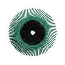 Cepillo cerdas radiales 3m scotch-brite 152mm verde k050