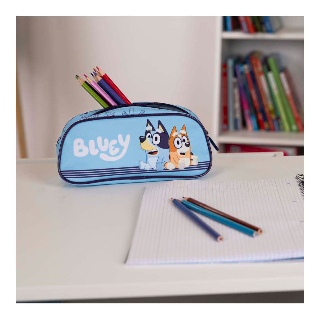 Estuche azul