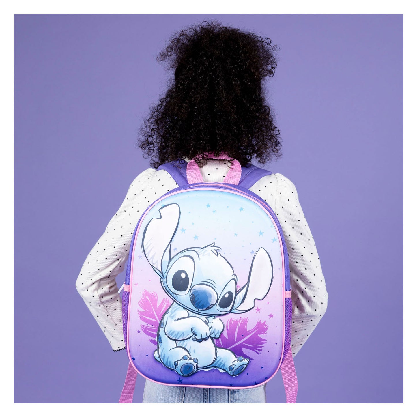 Zaino lilo stitch 3d sotto copertura