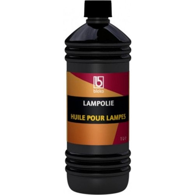 Bleko 1070063 - lampada ad olio trasparente 1l | 2 pezzi