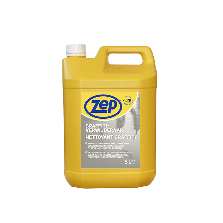 Zep 1070025 - rimuovi graffiti 5l | 4 pezzi