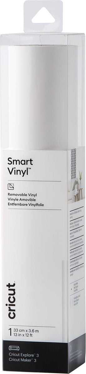 Pellicola rimovibile Cricut smart Vinyl™ bianca
