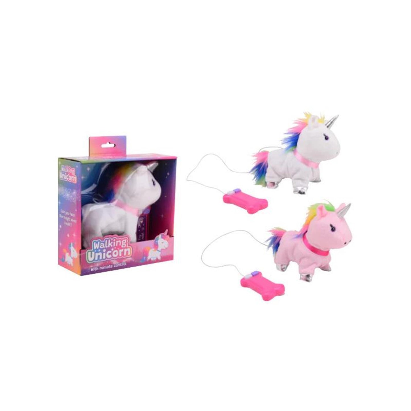 Figura de juego de unicornio de caminata de Johntoy