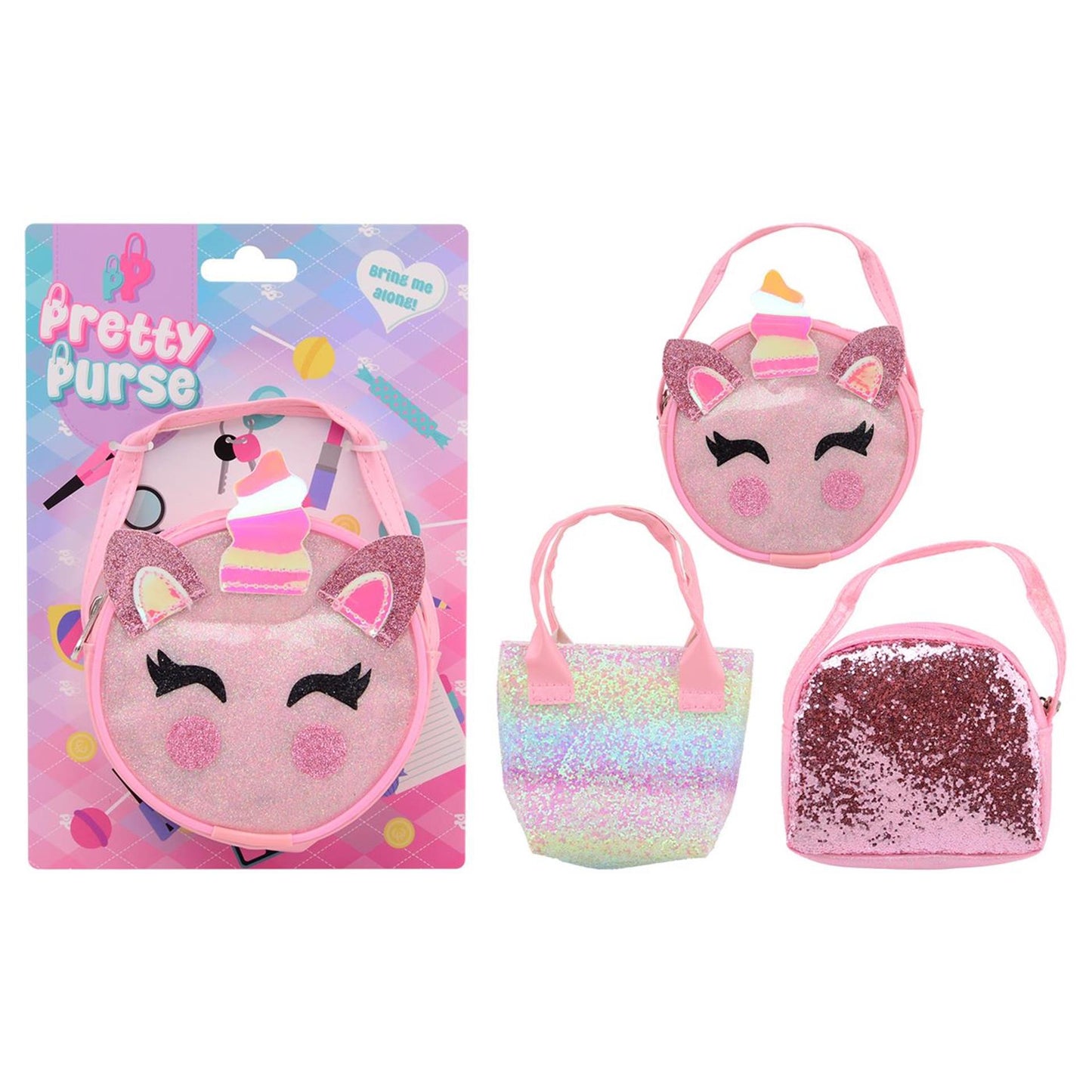 Johntoy fantástico bolso glamuroso