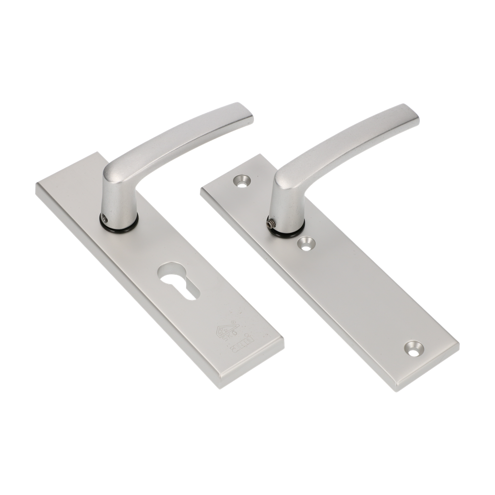 Ami ferramenta di sicurezza 193*50 cilindro profilo esterno 55 tenda interna + maniglia 332 f1 anta spessore 38 42 mm - 821236