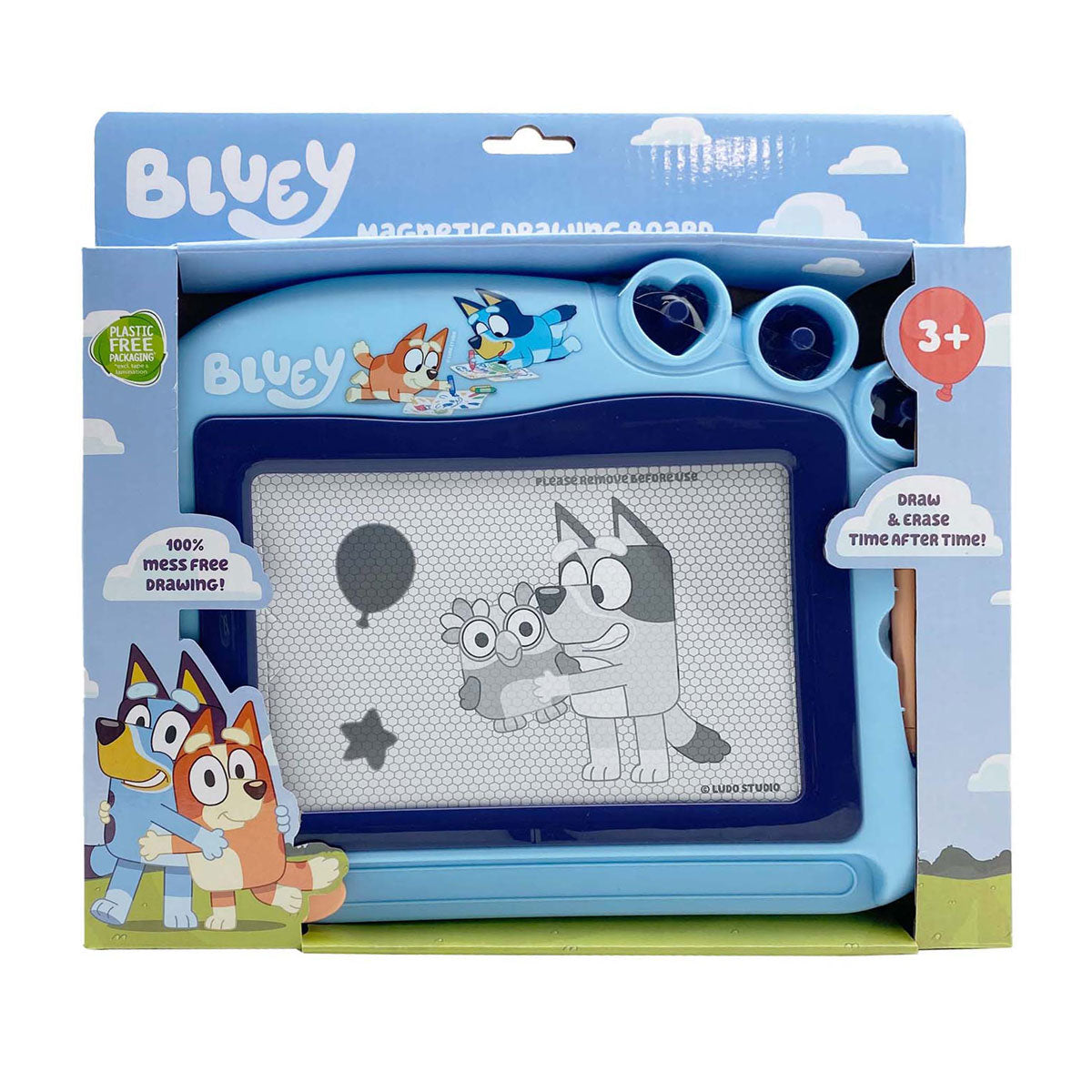Tavolo da disegno magnetico blu