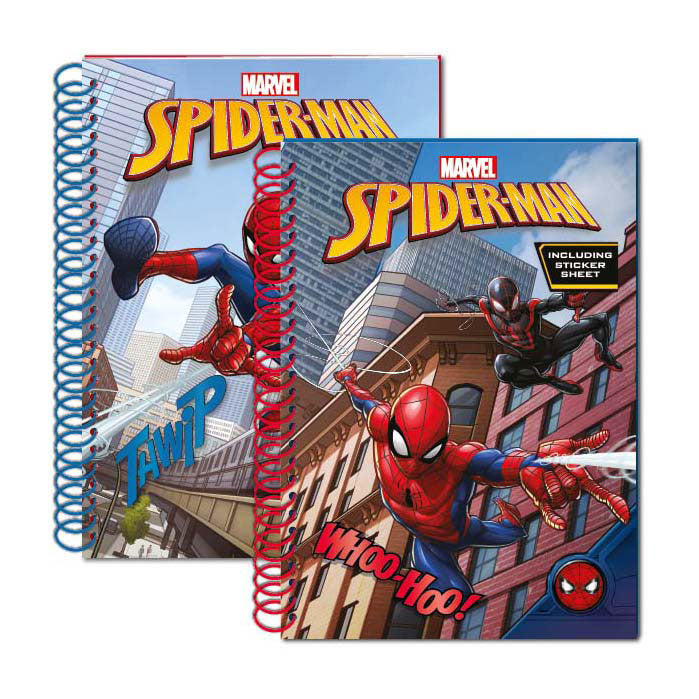 Notebook di Spiderman Glitter