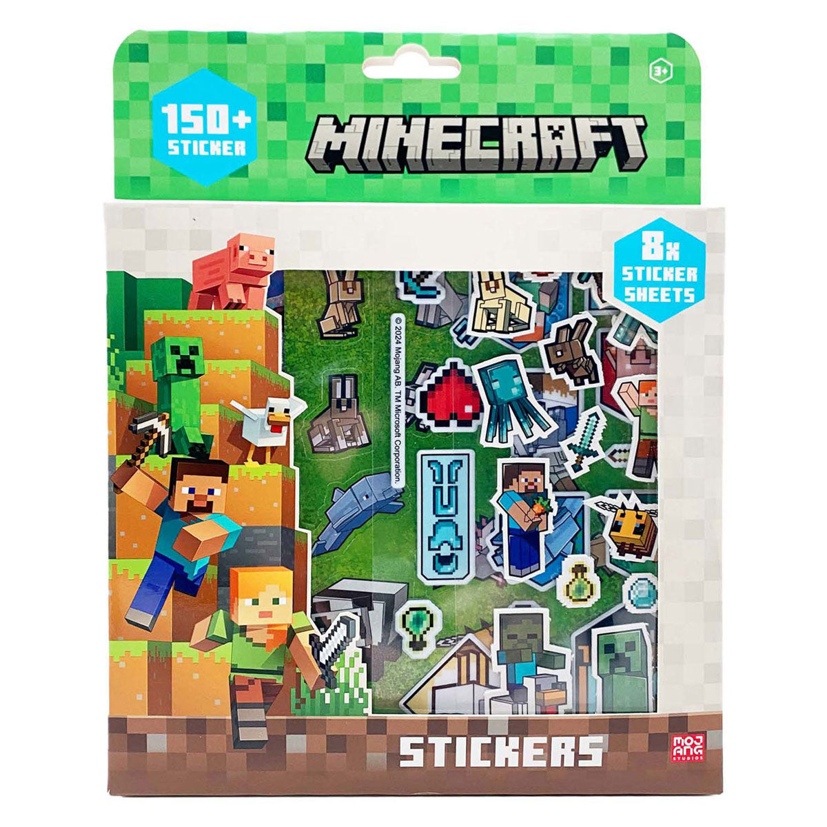 Set de etiqueta de Minecraft