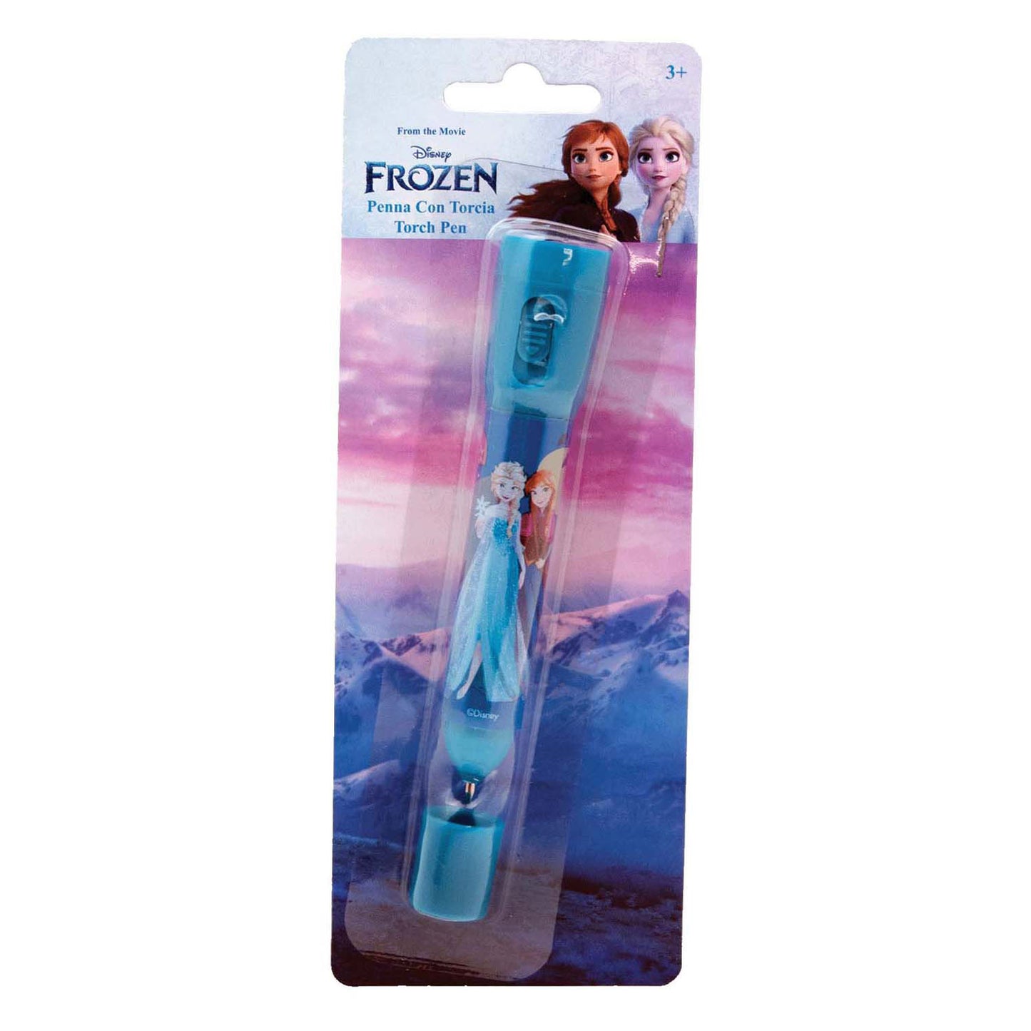 Torcia a penna Disney Frozen 2in1