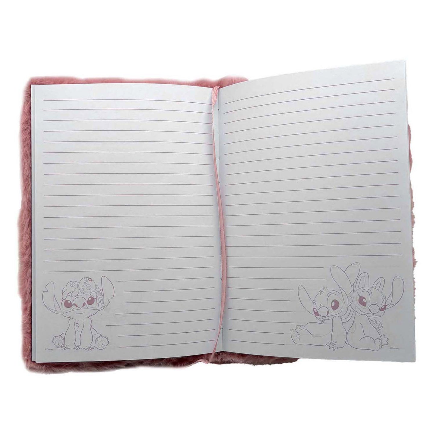 Quaderno in peluche Stitch