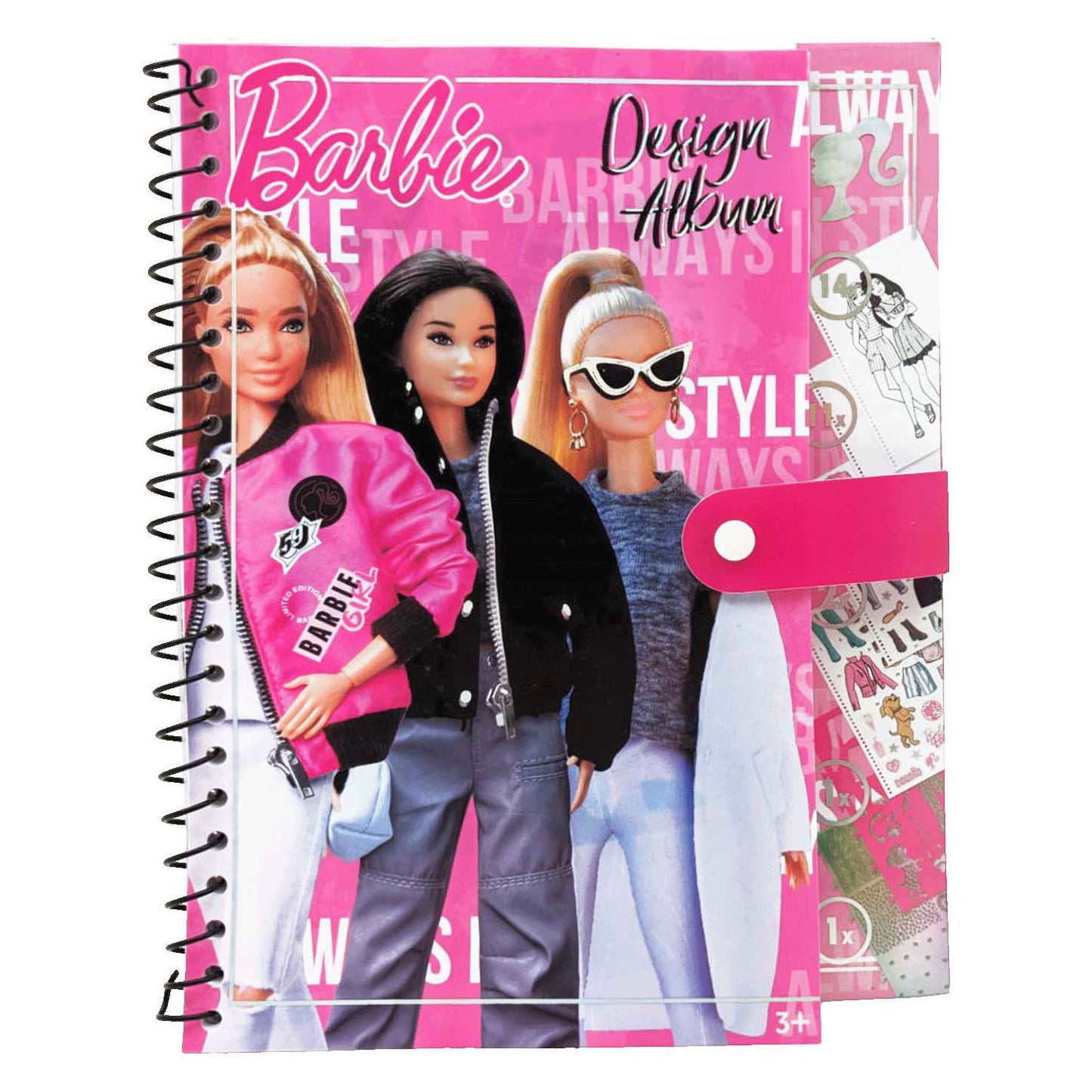 Album dal design di lusso Mattel Barbie