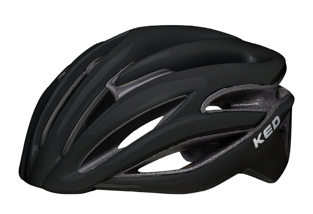 Casco da bicicletta Ked Rayzon L (57-61CM) - Processo nero