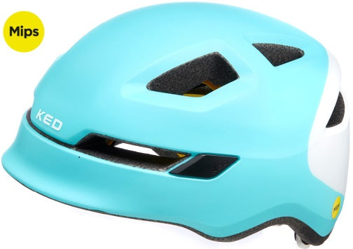 Casco per biciclette Pop MIPS - Small (48-52 cm) - Iceblauw