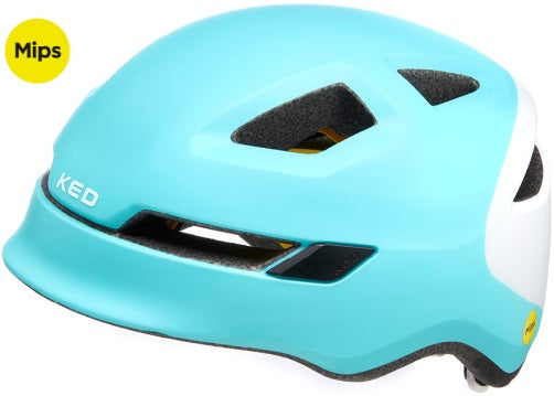 Casco per biciclette pop mips - medio (52-56 cm) - Iceblauw
