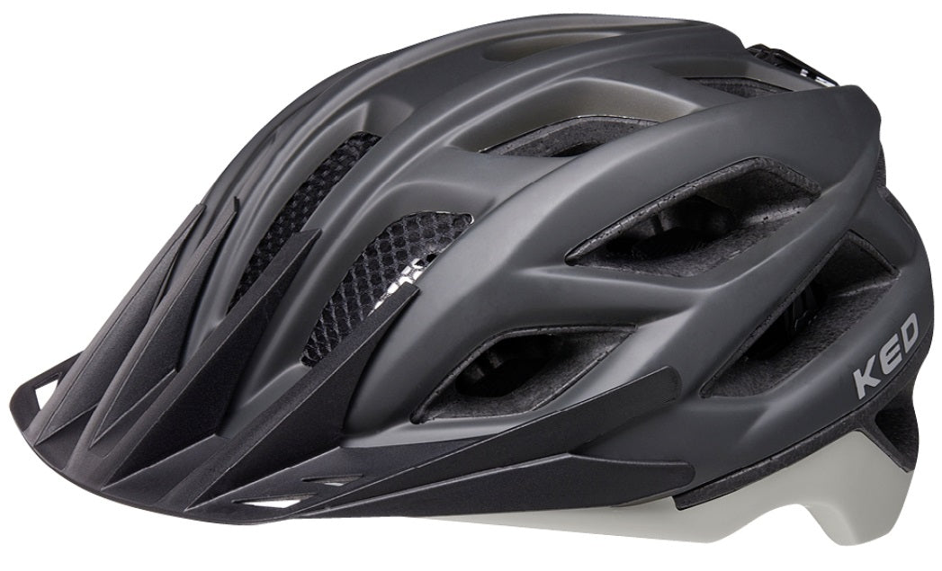 Casco da bicicletta Ked Companion L (55-61 cm) - Processo di cenere nera Matt