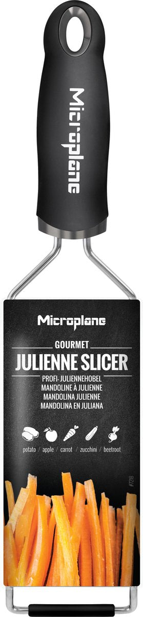Microplane - mandolina gourmet - juliana - acero inoxidable
