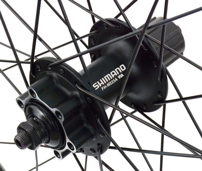 Ruota posteriore shimano 6 bulloni deore fh-m525 rodi black rock 29 su misura