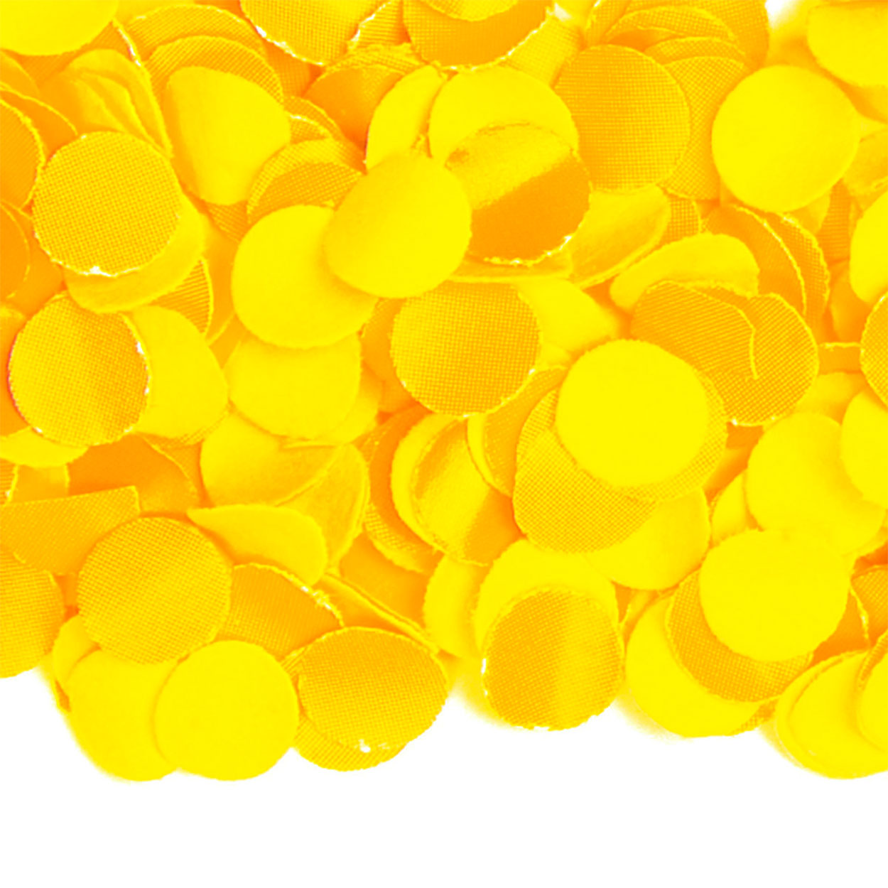 Folat bv confetti geel, 100 gramos