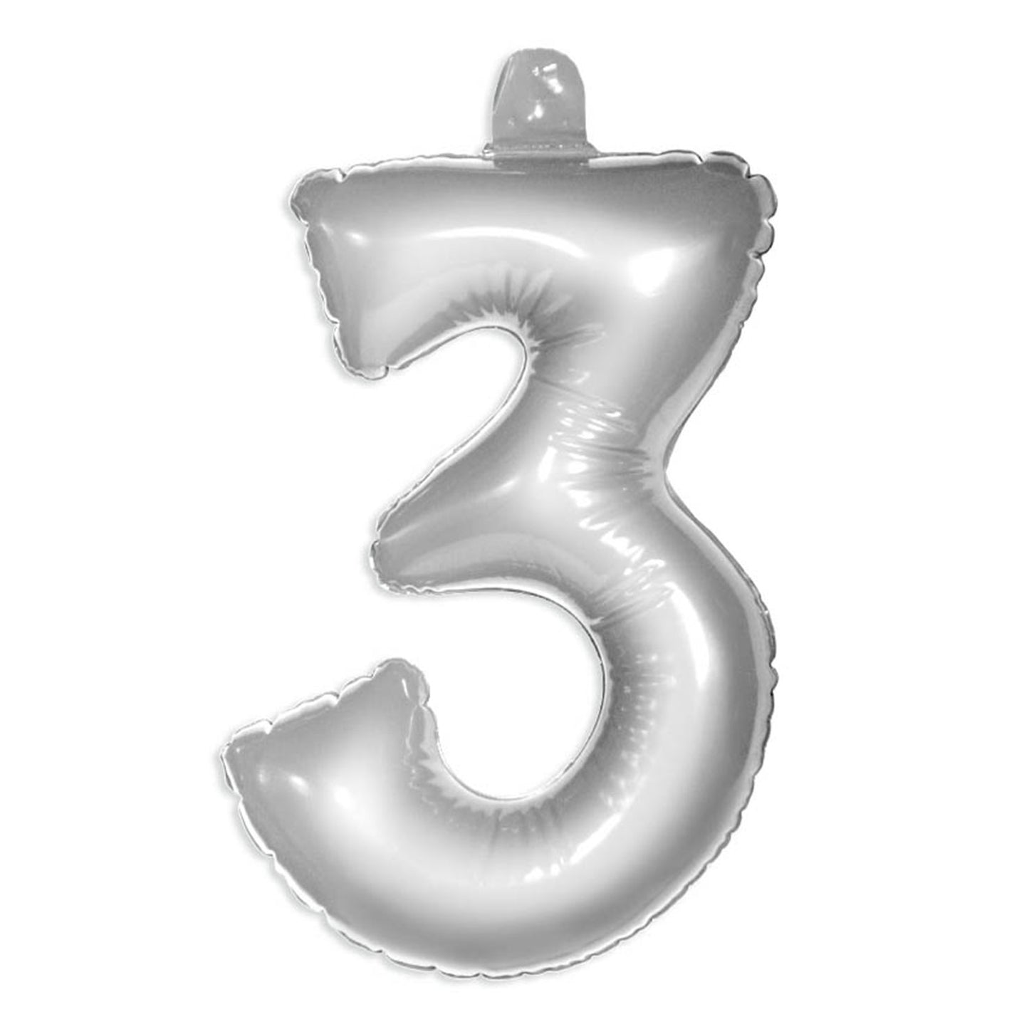 Figura Balloon 3 Silver