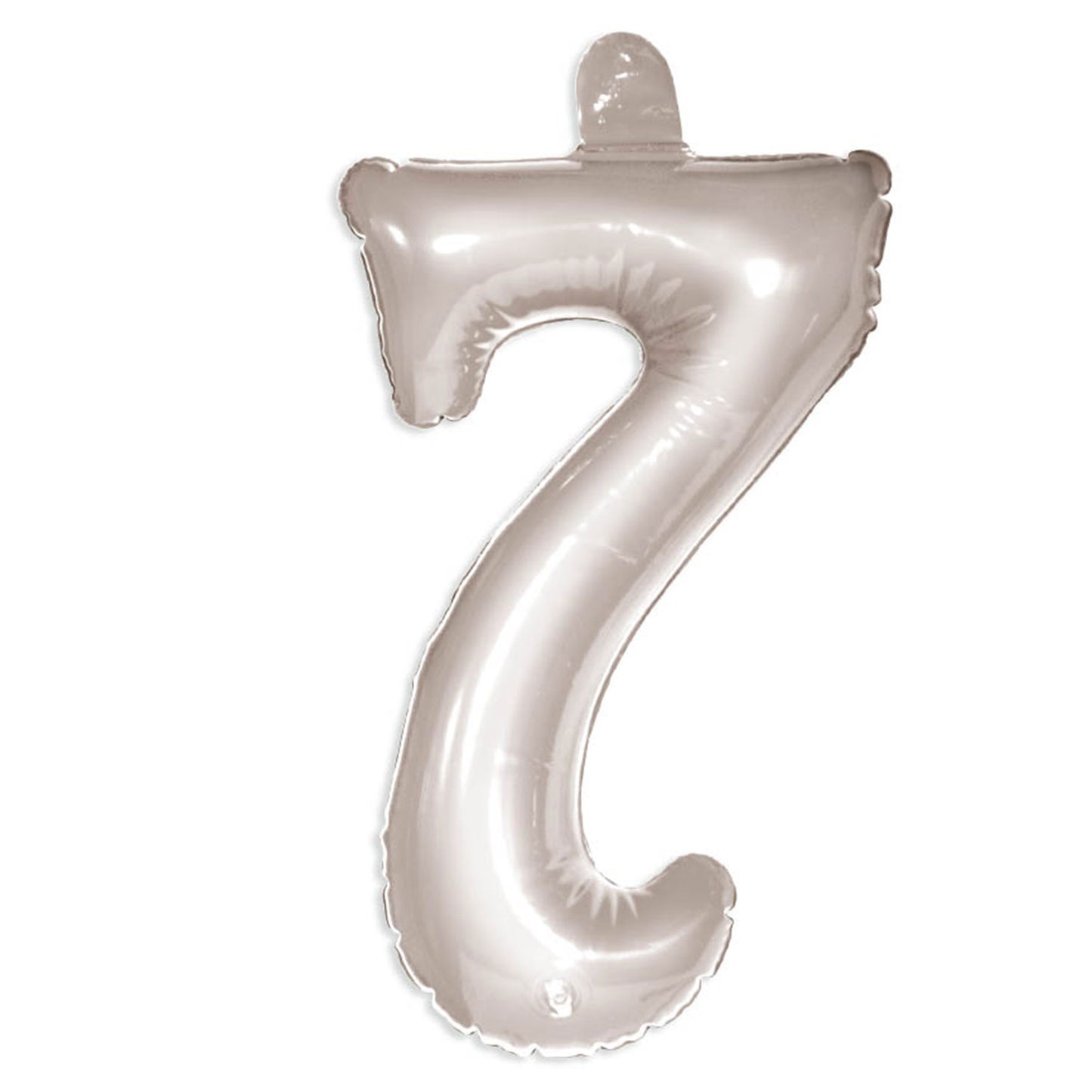 Globo de figura 7 Plata