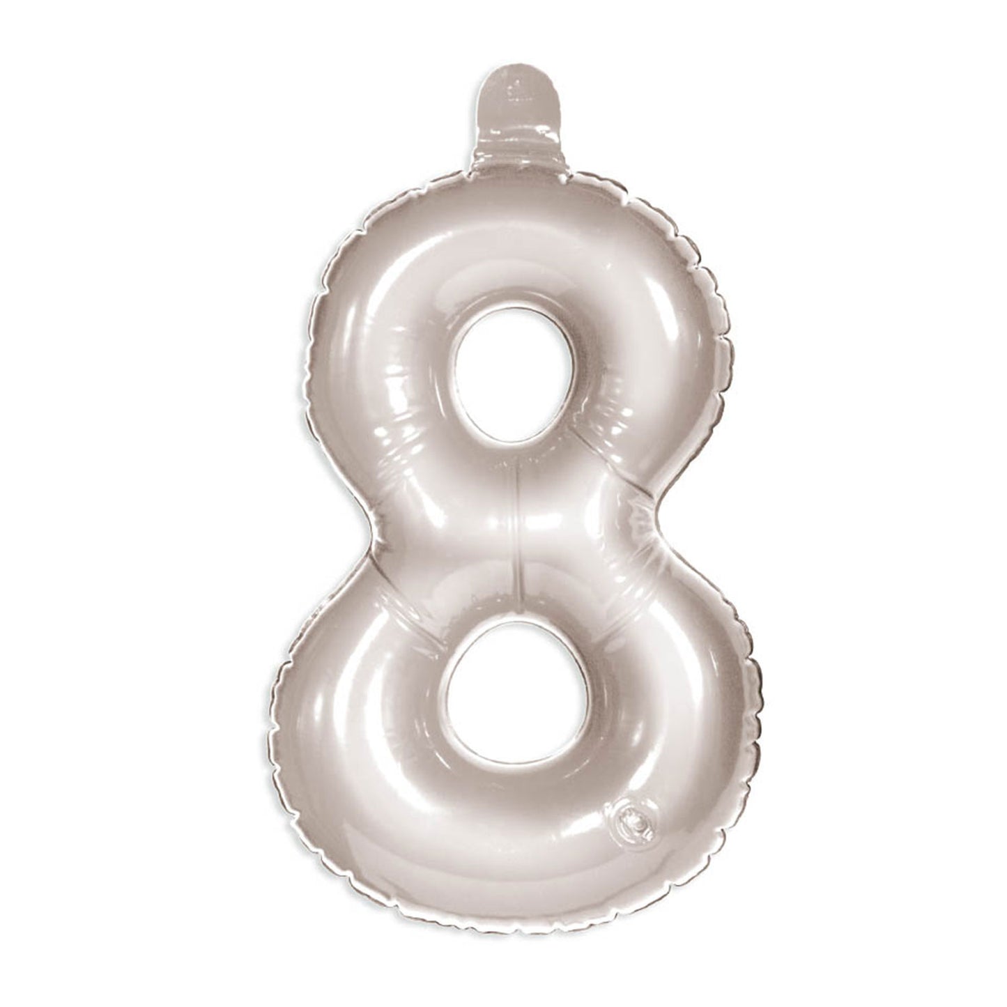Globo de figura 8 Plata