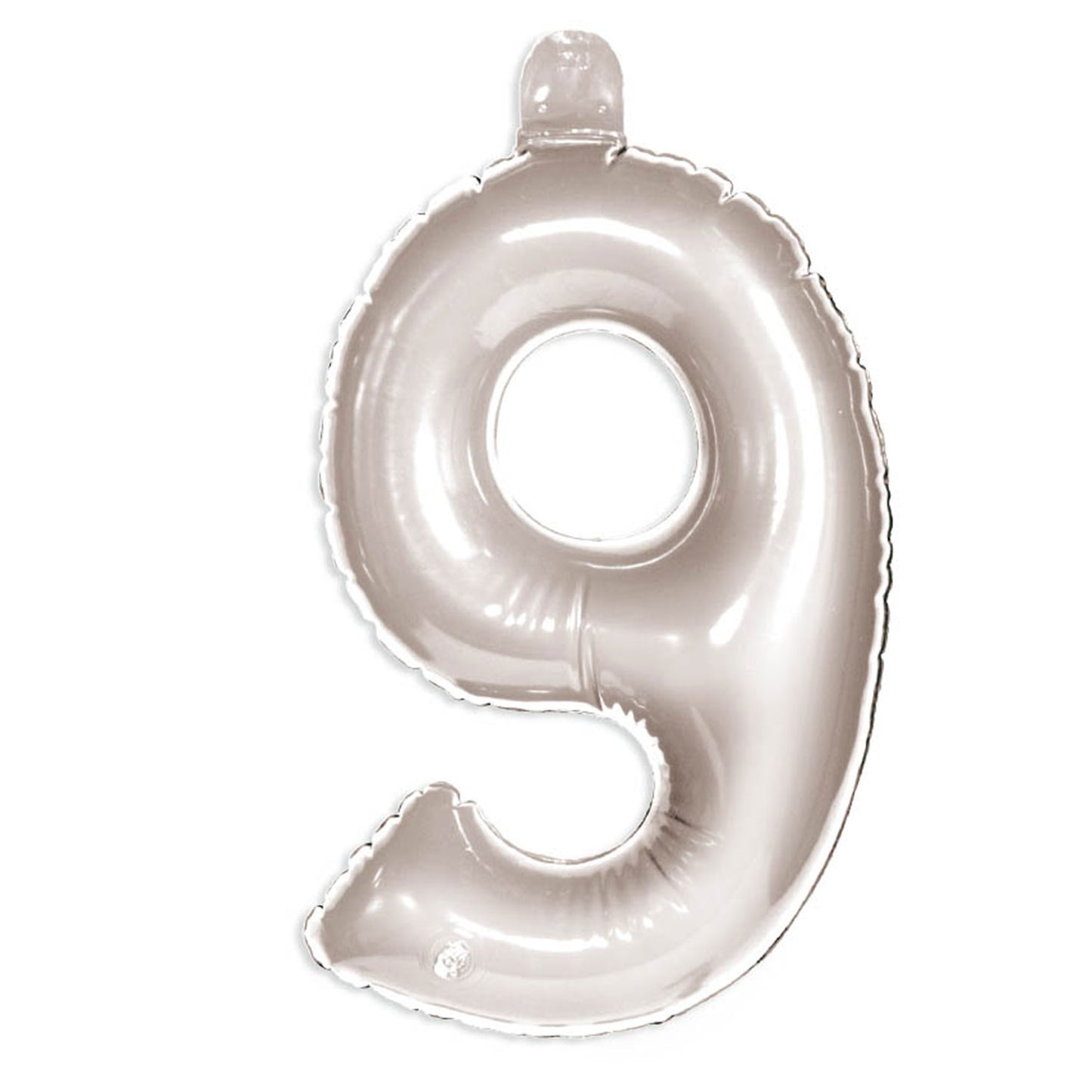 Globo de figura 9 Plata